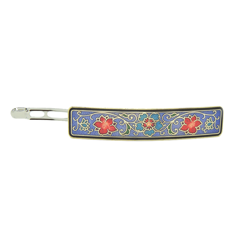 OEM hard enamel hair clip